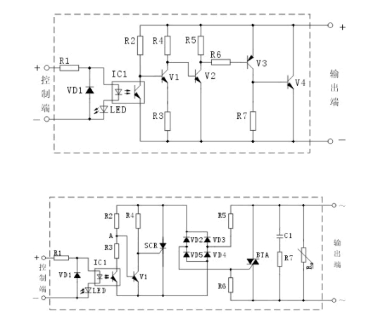 固态继电器线路图